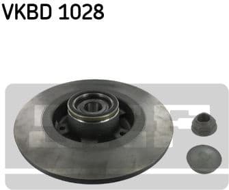 Brake disc with bearing, Top Quality VKBD1028
