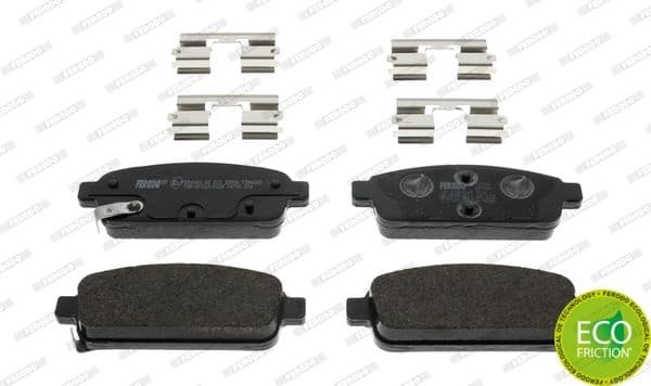 Brake pads rear, Top Quality FDB4265 - image 2