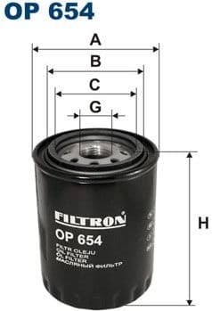 Oil Filter OP654