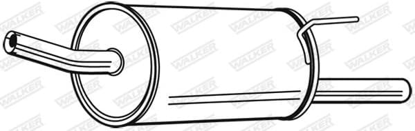 Rear Muffler 24164 - image 2