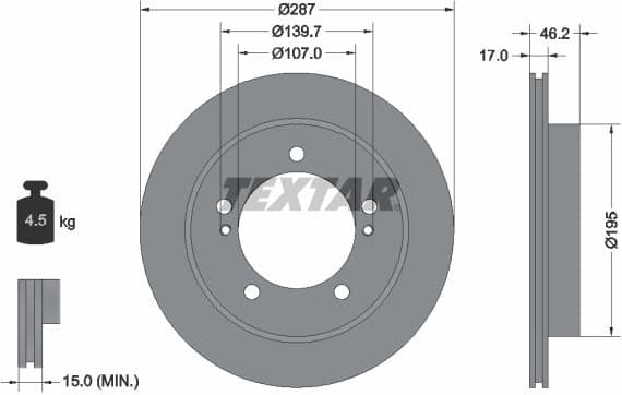 Brake Disc 92076400