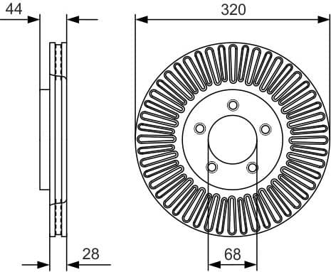 Brake Disc 0986479D19 - image 4