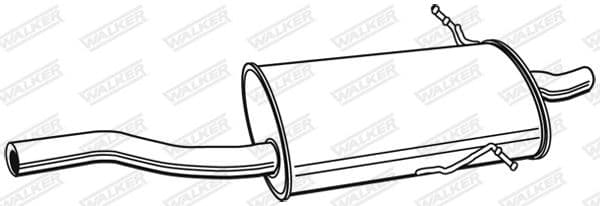 Rear Muffler 72301 - image 5