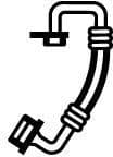 High/Low-pressure Line, air conditioning EASY FIT 400004