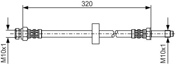 Brake Hose 1987476317 - image 3