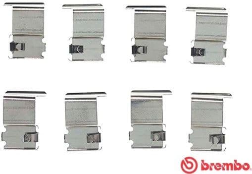 Accessory Kit, disc brake pad PRIME LINE A02242