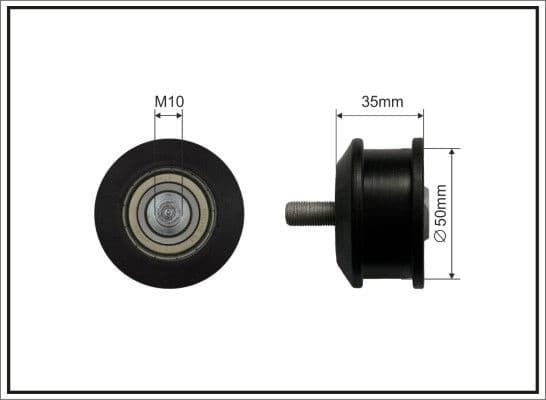 Deflection Pulley/Guide Pulley, timing belt 447-99