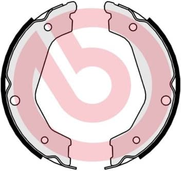 Brake Shoe Set, parking brake ESSENTIAL LINE S 30 534