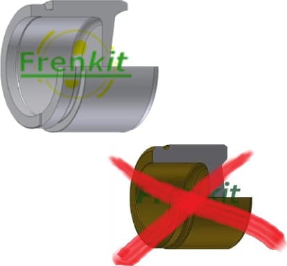 Brake caliper piston front P515302