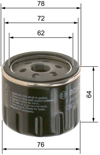 Oil Filter F 026 407 302 - image 9
