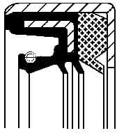 Seal differential-shaft 010 35434B