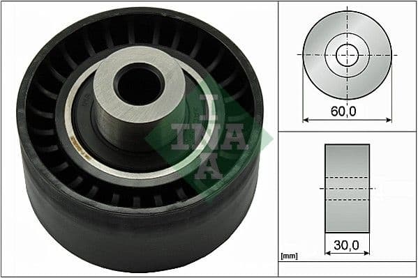 Deflection Pulley/Guide Pulley, timing belt 532047310