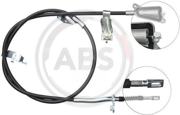 Cable Pull, parking brake K19817