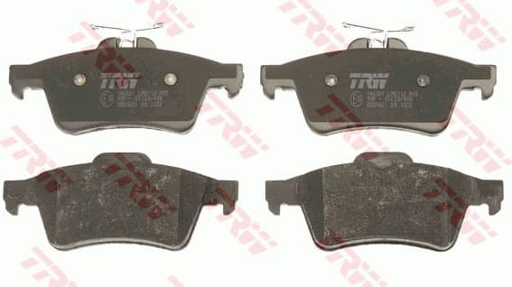 Brake pads rear, Top Quality GDB1621 - image 2