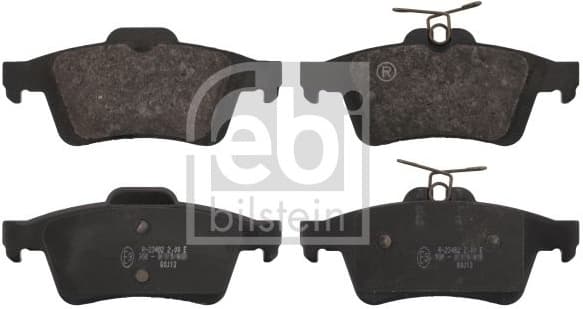 Brake Pad Set, disc brake 16718
