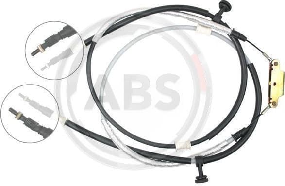 Cable Pull, parking brake K17205