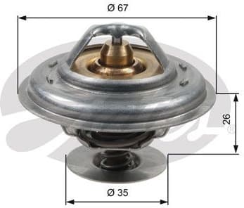 Thermostat, coolant TH13287G1