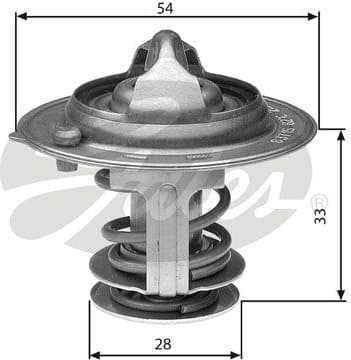 Thermostat, coolant TH29882G1