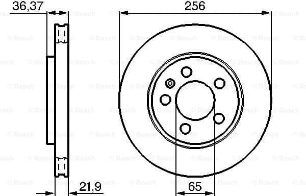 Brake Disc 0986478482 - image 2