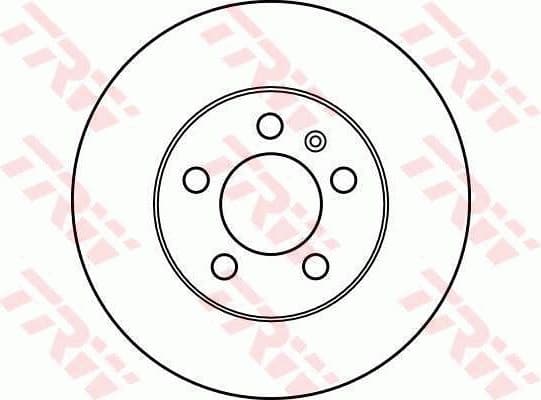 Brake discs kit front (2pcs), Top Quality DF2803 - image 7