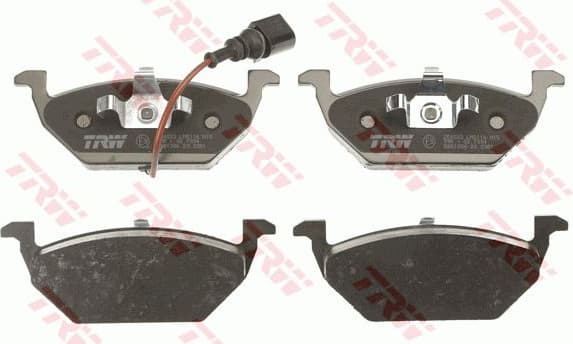 Brake pads front, Top Quality GDB1386 - image 9