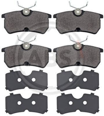 Brake Pad Set, disc brake 37101