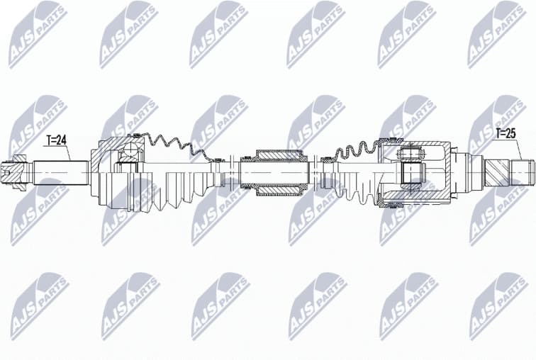 Drive Shaft NPW-MS-065
