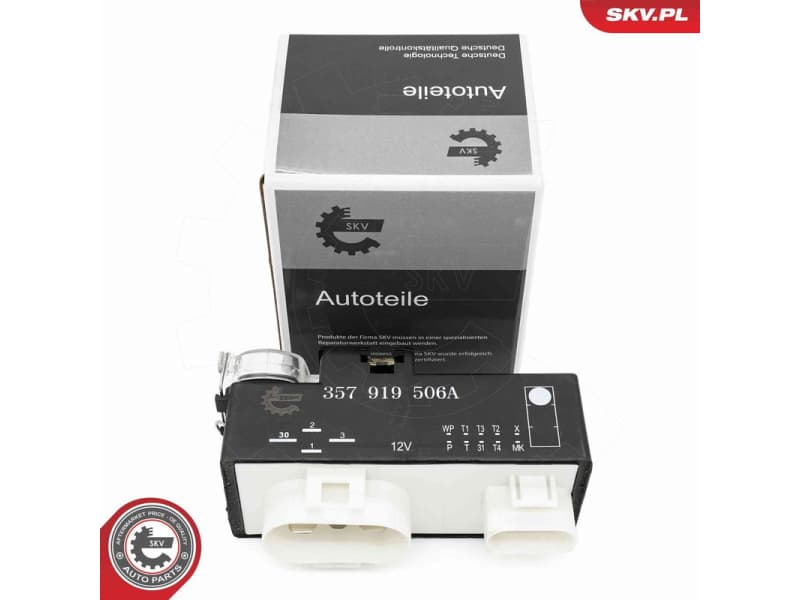 Control Unit, electric fan (engine cooling) 96SKV345