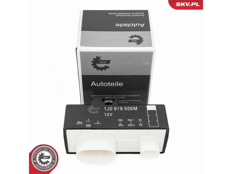 Control Unit, electric fan (engine cooling) 96SKV346