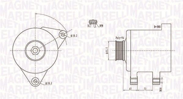 Alternator 063731569010