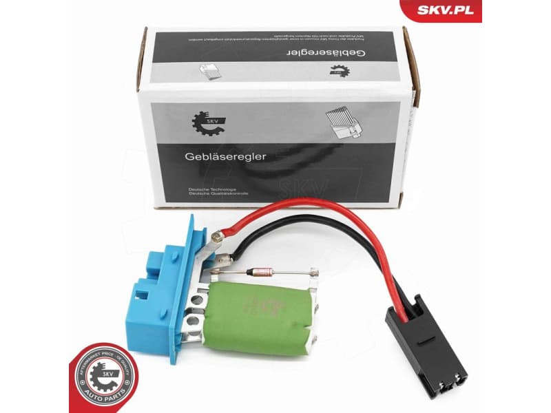 Resistor, interior blower 94SKV122