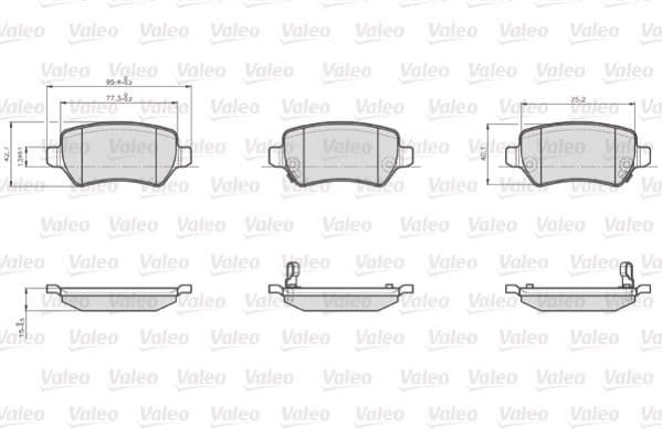 Brake Pad Set, disc brake OPTIPACK for LCV 872417 - image 2