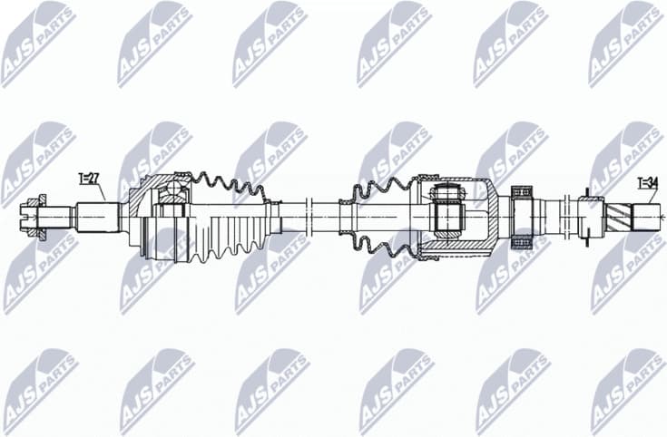 Drive Shaft NPW-RE-203
