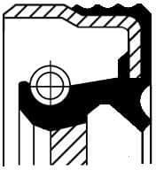 Seal differential-shaft 49106448 - image 2