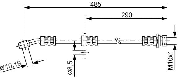 Brake Hose 1987476989 - image 2