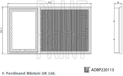Air Filter ADBP220113 - image 3