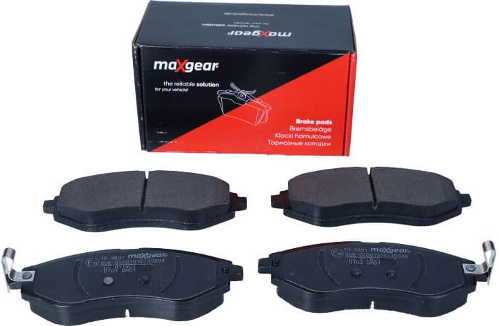 Brake Pad Set, disc brake 19-3891 - image 2