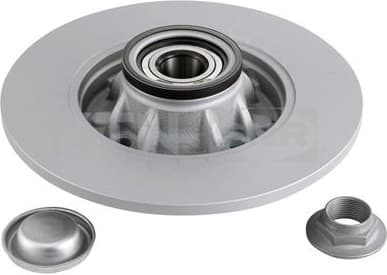 Brake disc with bearing, Top Quality KF15961U - image 2