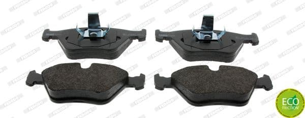 Brake pads front, Top Quality FDB1073