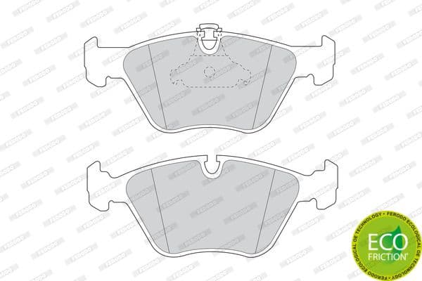 Brake pads front, Top Quality FDB1073 - image 2