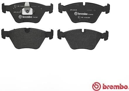 Brake pads front, Top Quality P06043 - image 2