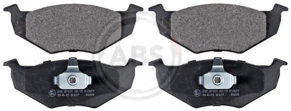 Brake Pad Set, disc brake 37092