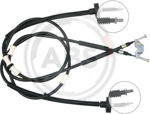 Cable Pull, parking brake K17305