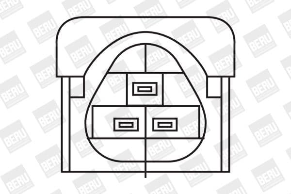 Ignition coil ZS324 (BorgWarner (BERU)) - image 4