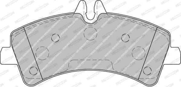 Brake pads rear, Top Quality FVR1779 - image 3