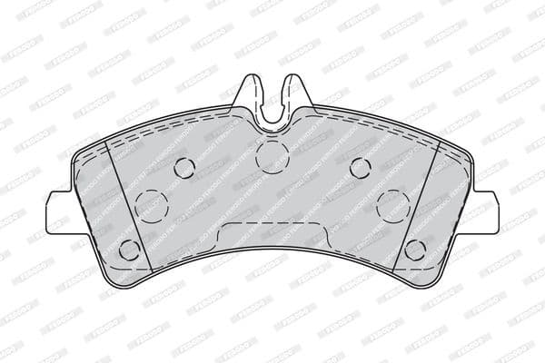 Brake pads rear, Top Quality FVR1779 - image 4