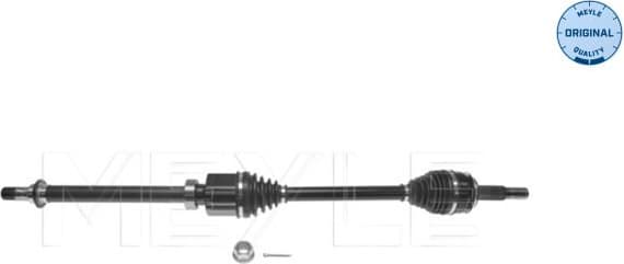 Drive Shaft MEYLE-ORIGINAL: True to OE. 16-14 498 0223
