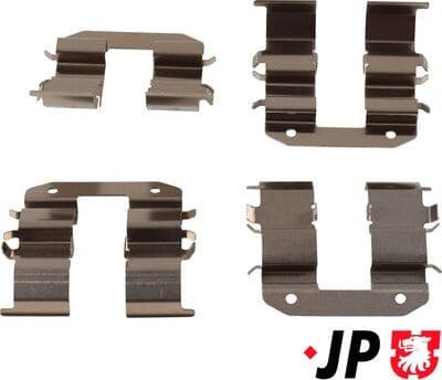 Accessory Kit, disc brake pad JP 3664003910
