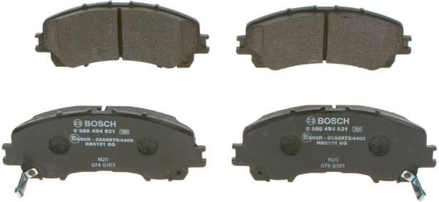 Brake Pad Set, disc brake 0986494821 - image 8