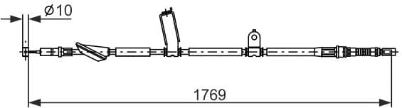 Cable Pull, parking brake 1987482928 - image 10